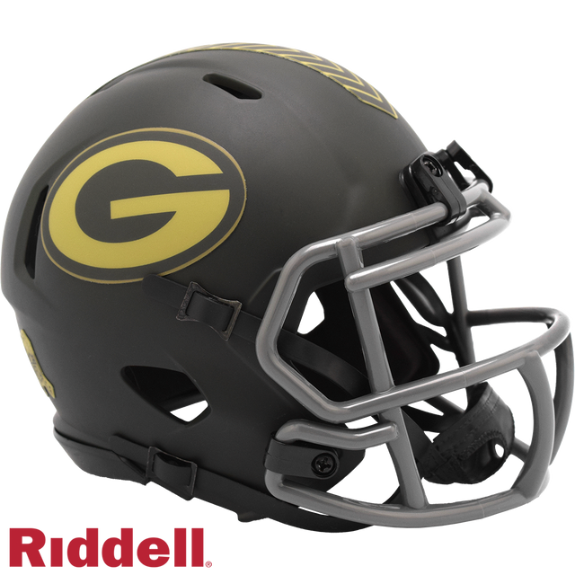 Green Bay Packers NFL Riddell Salute To Service 2025 Mini Helmet