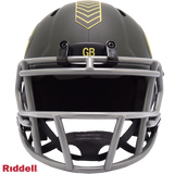 Green Bay Packers NFL Riddell Salute To Service 2025 Mini Helmet