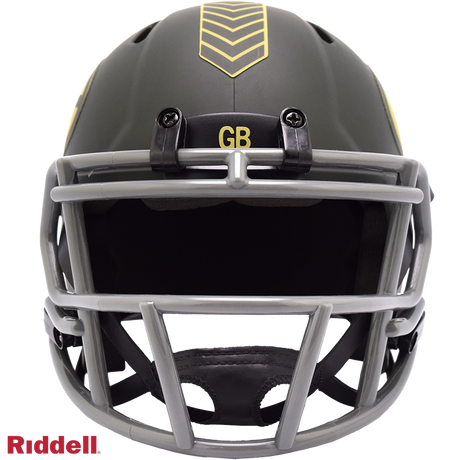 Green Bay Packers NFL Riddell Salute To Service 2025 Mini Helmet
