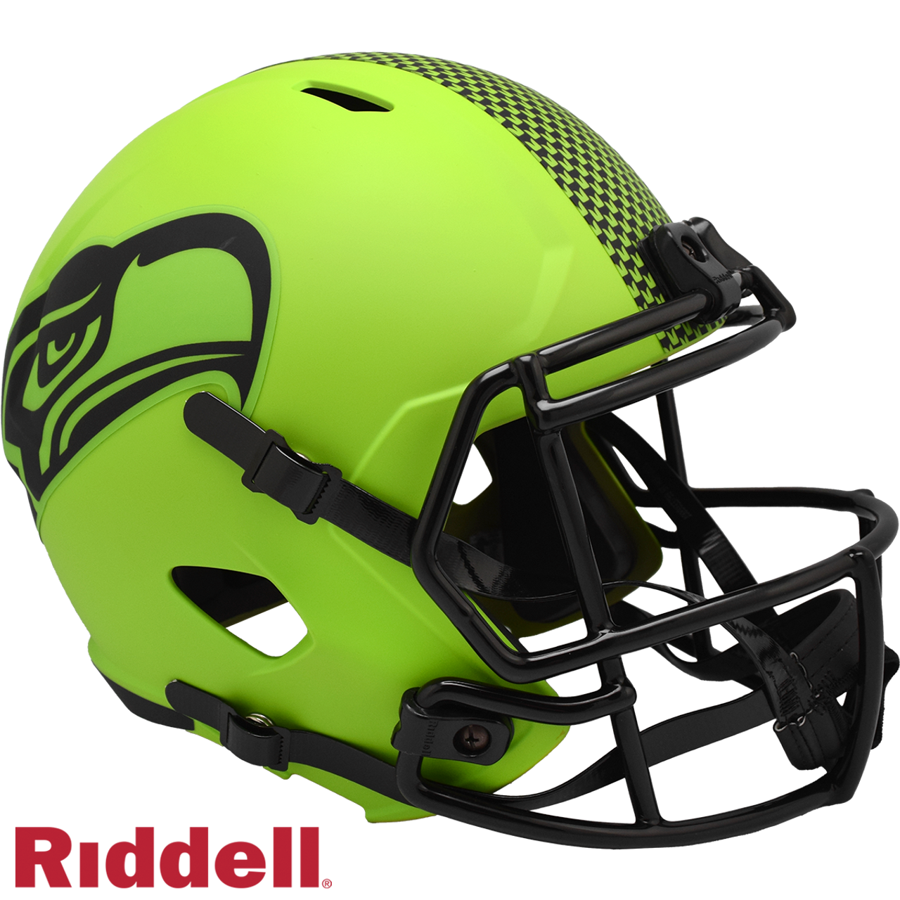 Seattle Seahawks Alternate Rave Green Full Size Speed Replica Helmet (Unsigned) Stock #250565