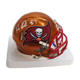 Rob Gronkowski Signed Authentic Tampa Bay Buccaneers Riddell Flash NFL