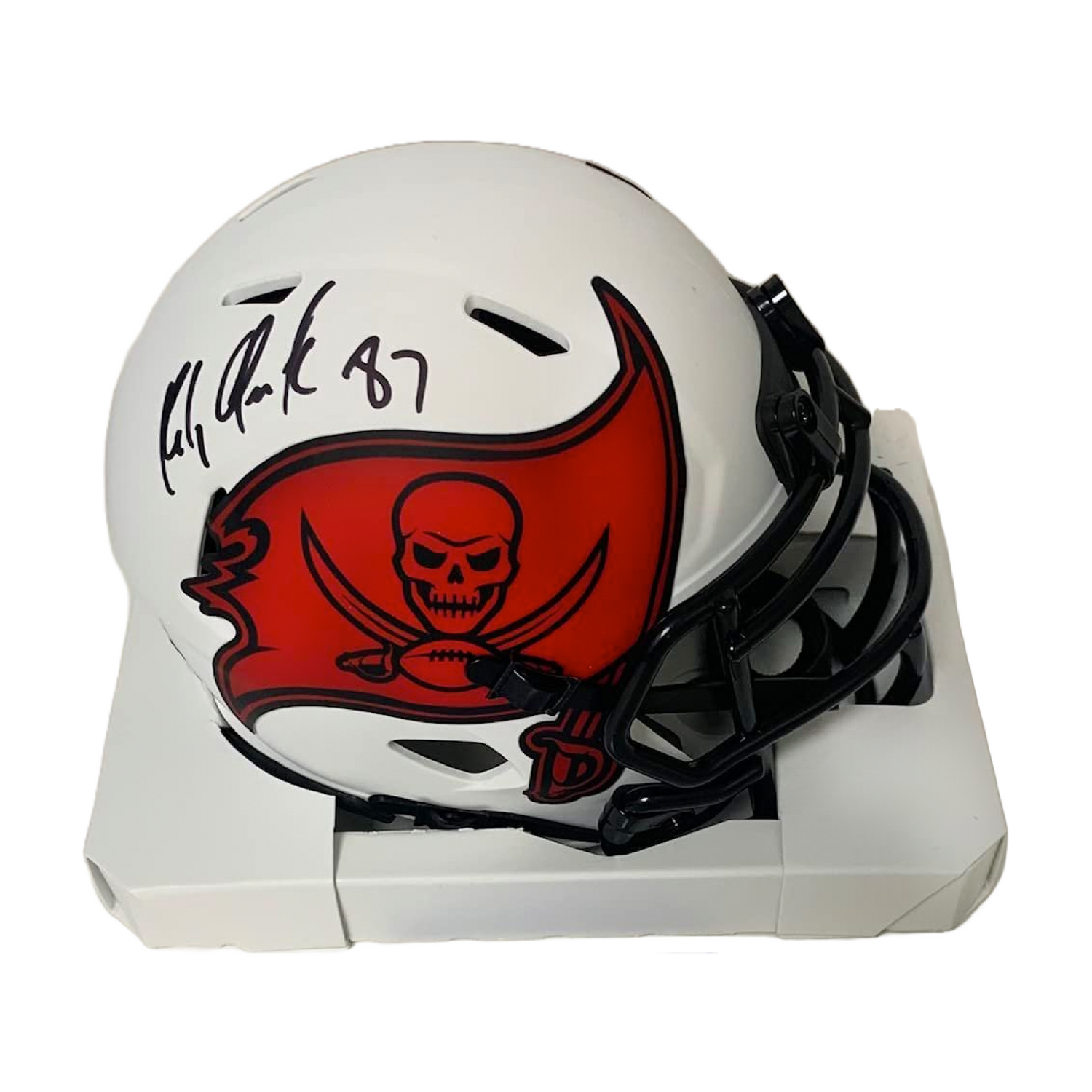 Rob Gronkowski Signed Authentic Tampa Bay Lunar Mini NFL