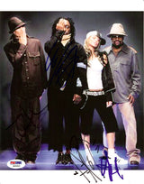 Black Eyed Peas Autographed 8x10 Photo Fergie, will.i.am, Taboo & apl.de.ap PSA/DNA #S00402