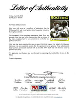 Muhammad Ali & Leon Spinks Autographed Magazine Cover PSA/DNA #S01556