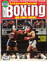 Muhammad Ali & Earnie Shavers Autographed International Boxing Magazine Cover PSA/DNA #S01563