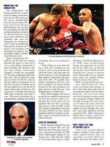 Diego Corrales Autographed Magazine Page Photo PSA/DNA #S47515