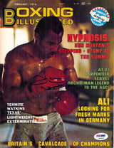 Ken Norton Autographed Boxing Illustrated Magazine Cover PSA/DNA #S48552