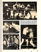 Tony Zale Autographed Boxing Magazine Signed 5 Times PSA/DNA #S50833