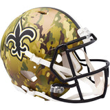New Orleans Saints CAMO Full Size Authentic Football Helmet