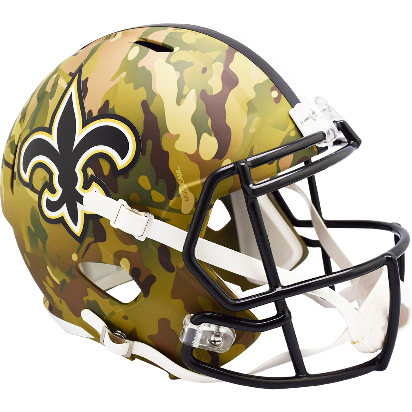 New Orleans Saints CAMO Full Size Replica Football Helmet