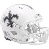 New Orleans Saints 2024 Salute to Service Riddell Speed Mini Football Helmet