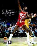 Ralph Sampson Signed Houston Rockets Against Magic Johnson 8x10 Photo w/HOF'12