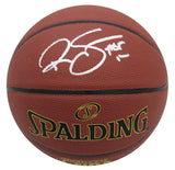 Ralph Sampson Signed Spalding Ultimate Indoor/Outdoor NBA Basketball w/HOF'12