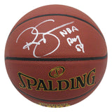 Ralph Sampson Signed Spalding Ultimate Indoor/Outdoor NBA Basketball w/84 NBA ROY