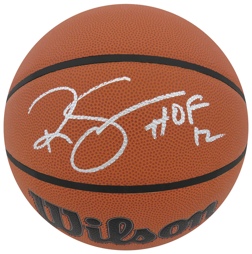 Ralph Sampson Signed Wilson Indoor/Outdoor NBA Basketball w/HOF'12