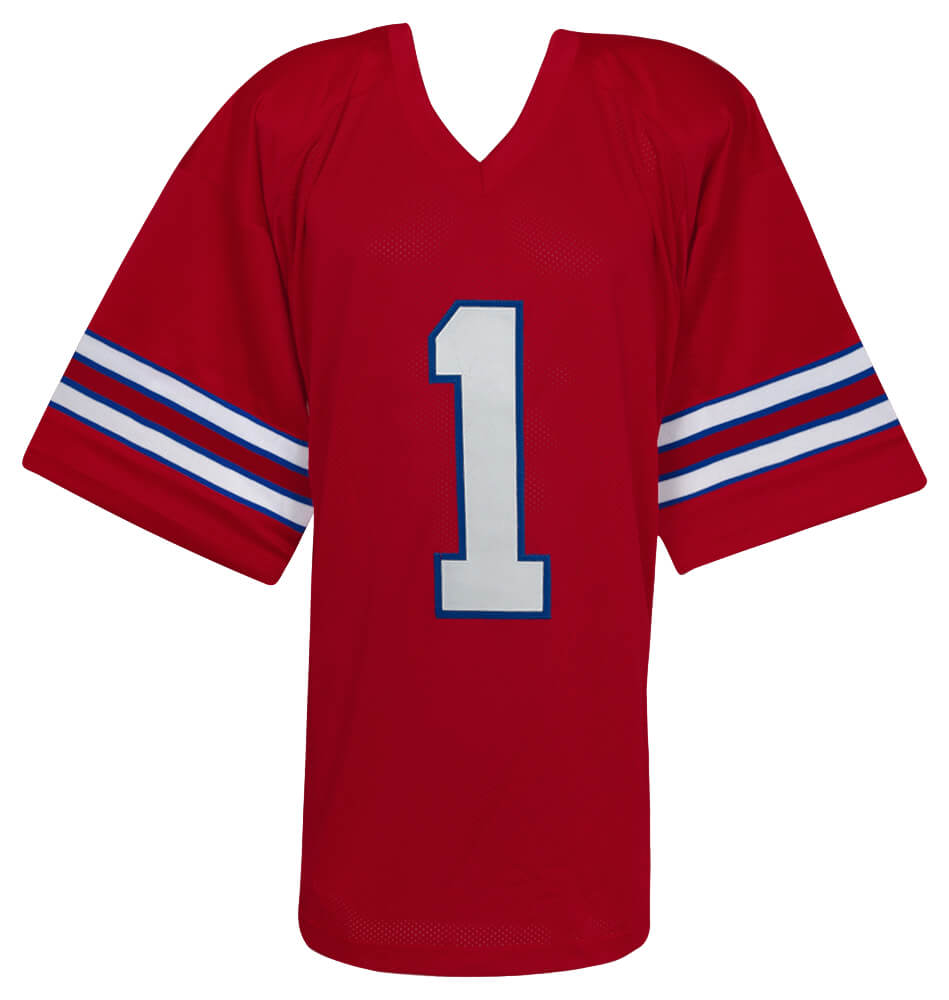 Curtis Samuel Signed Red Custom Football Jersey