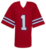 Curtis Samuel Signed Red Custom Football Jersey