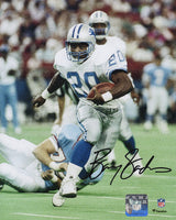Barry Sanders Signed Detroit Lions vs Oilers Action 8x10 Photo