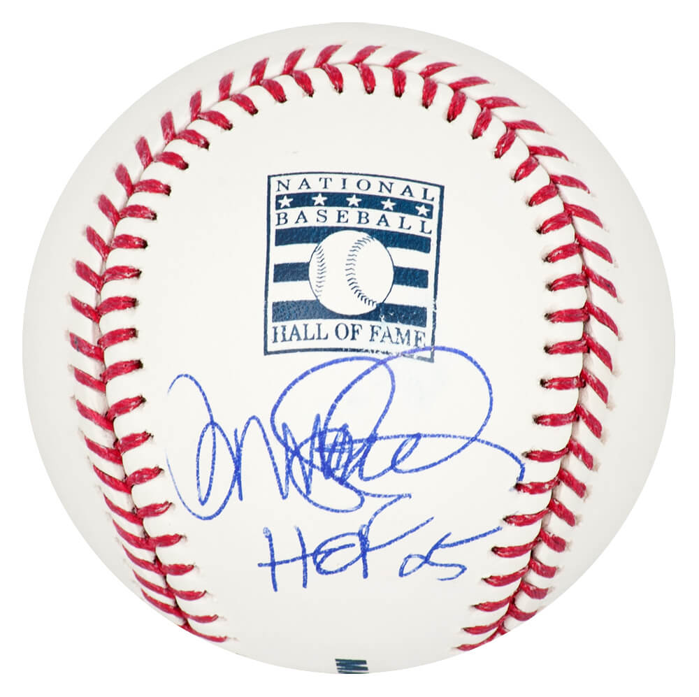 Ryne Sandberg Signed Rawlings Hall of Fame Logo Baseball w/HOF'05