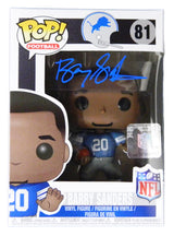 Barry Sanders Signed Detroit Lions NFL Legends Funko Pop Doll