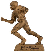 Barry Sanders Signed Gold Football Running Back 10-Inch Statue