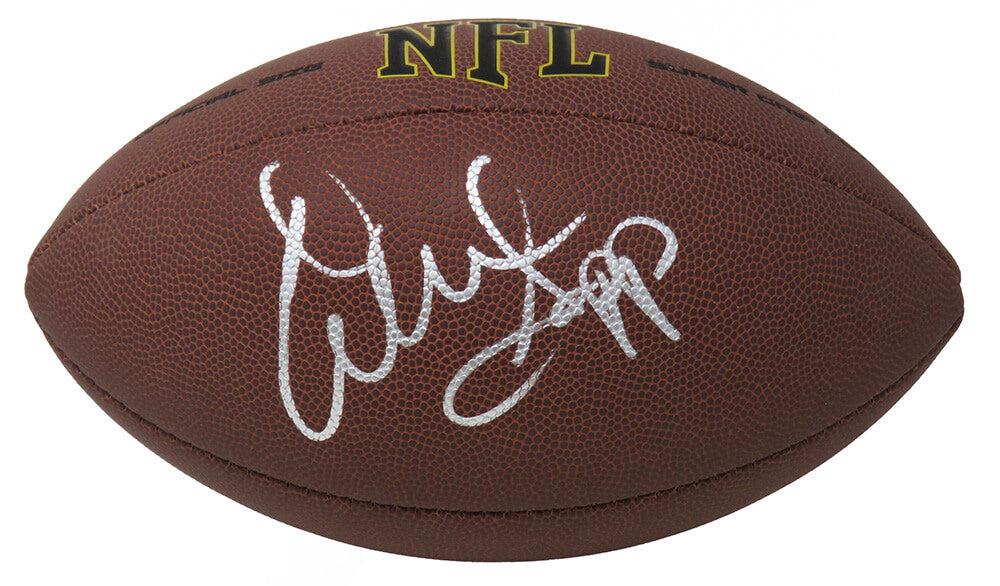 Warren Sapp Signed Wilson Super Grip Full Size NFL Football