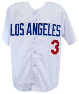 Steve Sax Signed White Custom Baseball Jersey w/82 NL ROY