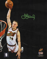 Detlef Schrempf Signed Seattle Supersonics Dunk Spotlight 8x10 Photo