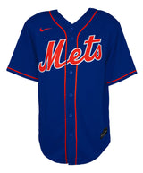 Max Scherzer Signed New York Mets Blue Nike Replica Baseball Jersey - (Fanatics)