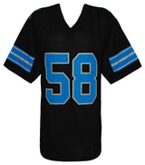 Penei Sewell Signed Black Alternate Custom Football Jersey - (Beckett)