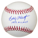 Bobby Shantz Signed Rawlings Official MLB Baseball w/1952 AL MVP