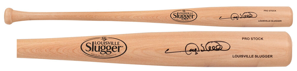 Gary Sheffield Signed Louisville Slugger Pro Stock Blonde Baseball Bat