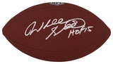 Will Shields Signed Wilson Limited Full Size NFL Football w/HOF'15
