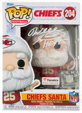 Will Shields Signed Kansas City Chiefs SANTA Funko Pop Doll #204 w/HOF'15
