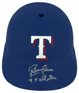 Ruben Sierra Signed Texas Rangers Souvenir Replica Batting Helmet w/4x All Star