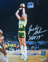 Jack Sikma Signed Seattle Supersonics Action 8x10 Photo w/HOF'19