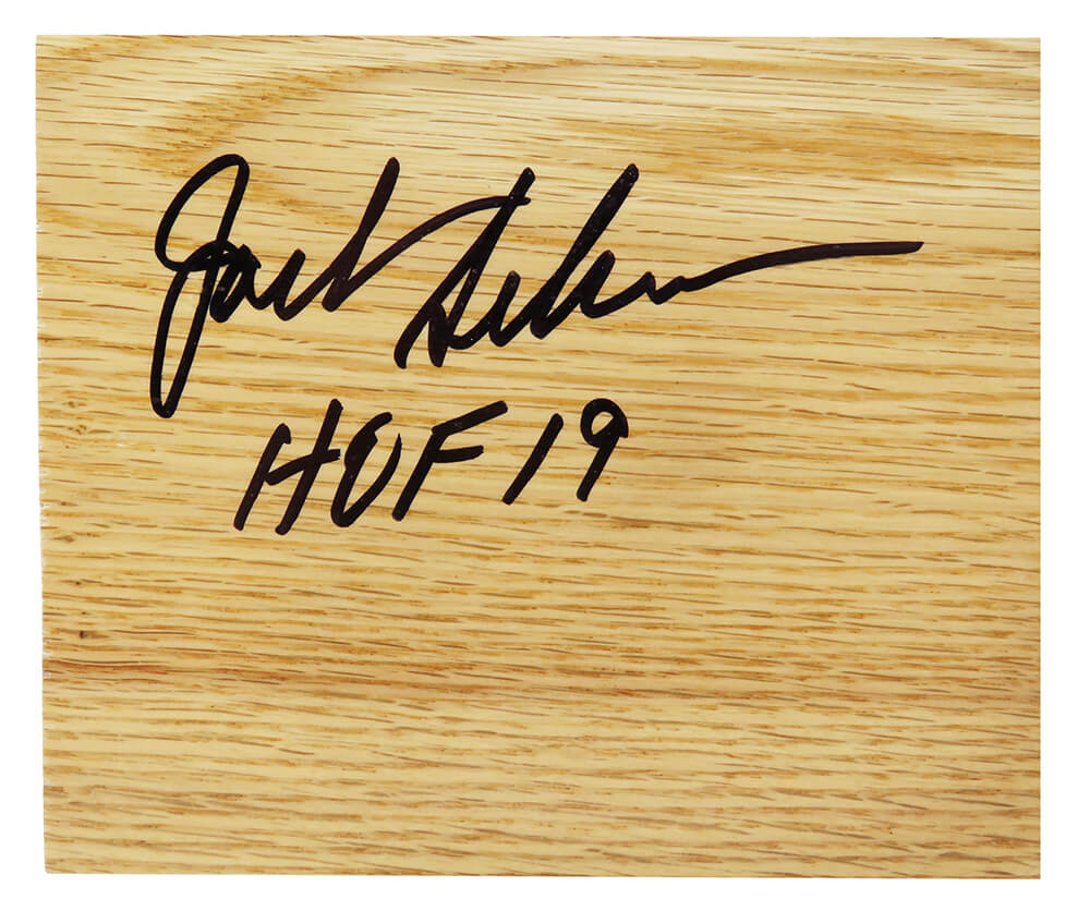 Jack Sikma Signed 5x6 Floor Piece w/HOF'19