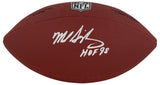 Mike Singletary Signed Wilson Limited F/S NFL Football w/HOF'98