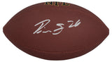 Devin Singletary Signed Wilson Super Grip Full Size NFL Football