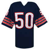 Mike Singletary Signed Navy Custom Football Jersey w/HOF'98 (JSA COA)