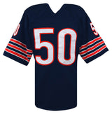 Mike Singletary Signed Navy Custom Football Jersey w/HOF'98 (JSA COA)