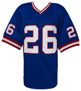 Devin Singletary Signed Blue Custom Football Jersey