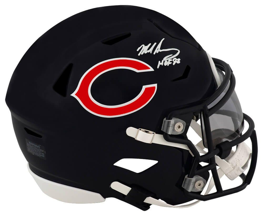 Mike Singletary Signed Chicago Bears Riddell Mid-Size (MIDI) SpeedFlex Helmet w/HOF'98
