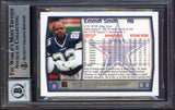 Cowboys Emmitt Smith Signed 1999 Topps #2 Card Auto Graded Mint 10! BAS Slabbed