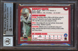 Cowboys Emmitt Smith Signed 1999 Bowman Chrome #40 Card Auto Graded 10! BAS Slab