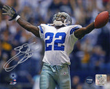Emmitt Smith Signed Dallas Cowboys Celebration 8x10 Photo