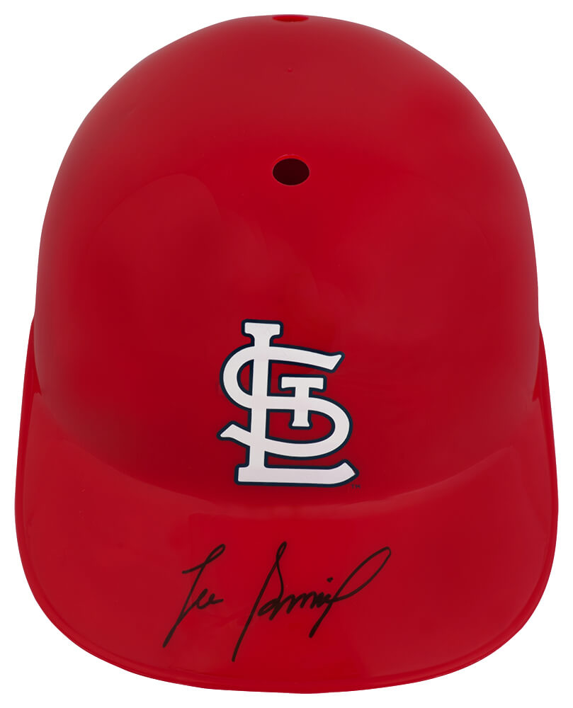 Lee Smith Signed St. Louis Cardinals Souvenir Replica Batting Helmet