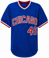 Lee Smith Signed Blue Custom Baseball Jersey