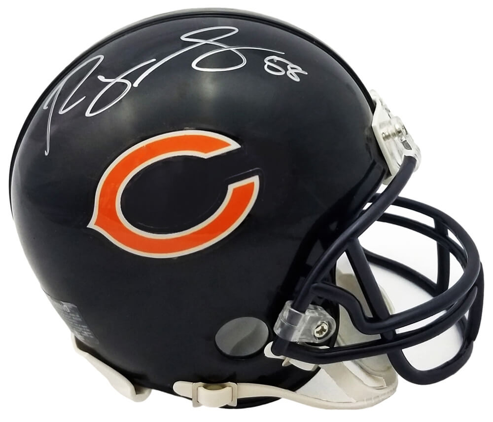 Roquan Smith Signed Chicago Bears Riddell Mini Helmet