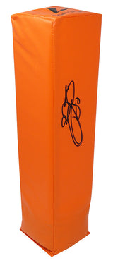 Emmitt Smith Signed Orange Endzone Pylon